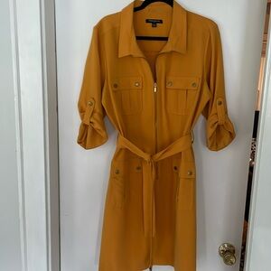 Mustard Utility Dress